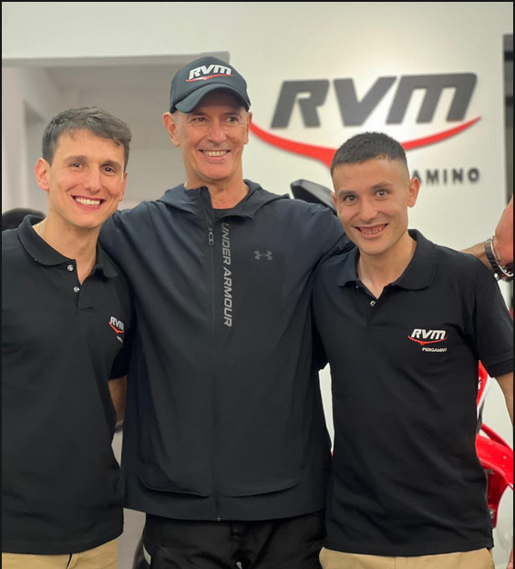 Joaquín Debeljuh Taruselli, Pablo Pucci y Roberto Vicente Martínez en RVM Pergamino